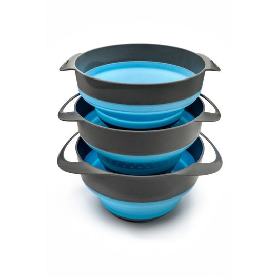 Flat Pack Bowls And Strainer Set