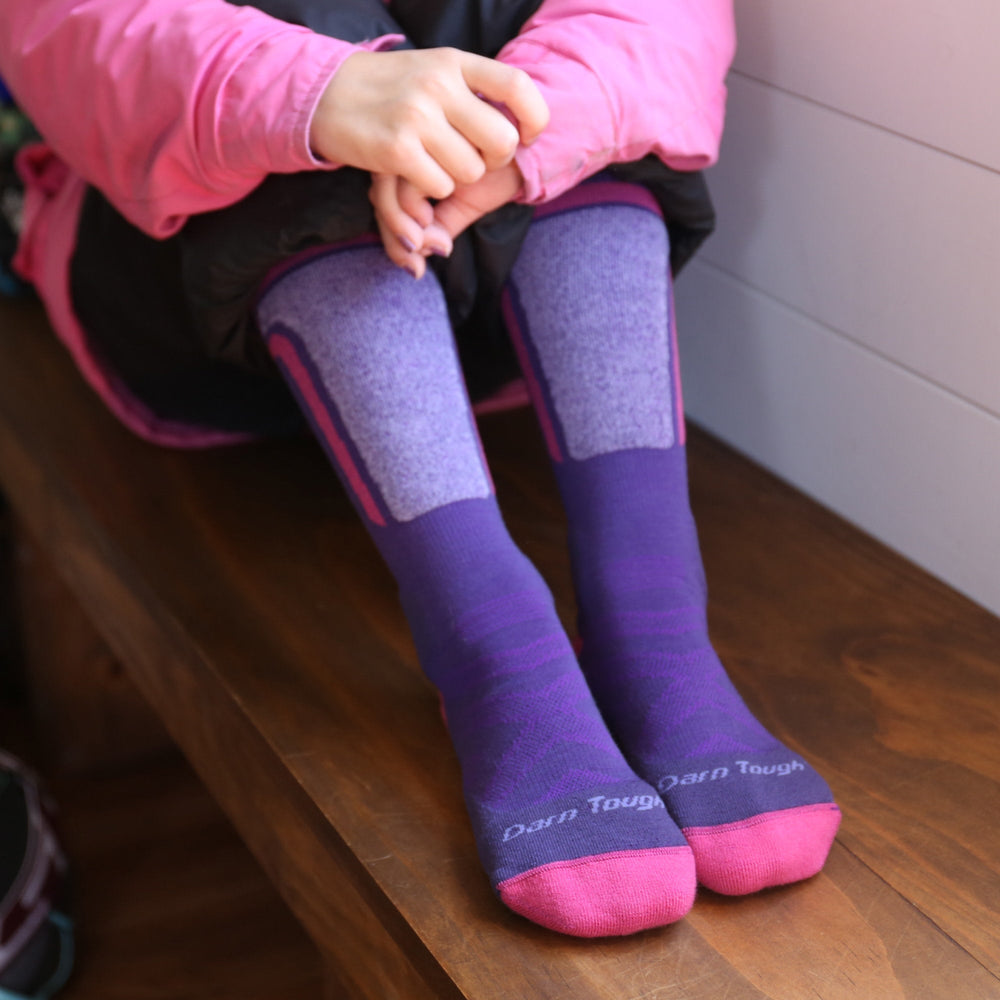 Darn Tough Kids' Over-the-Calf Midweight Ski 25/26