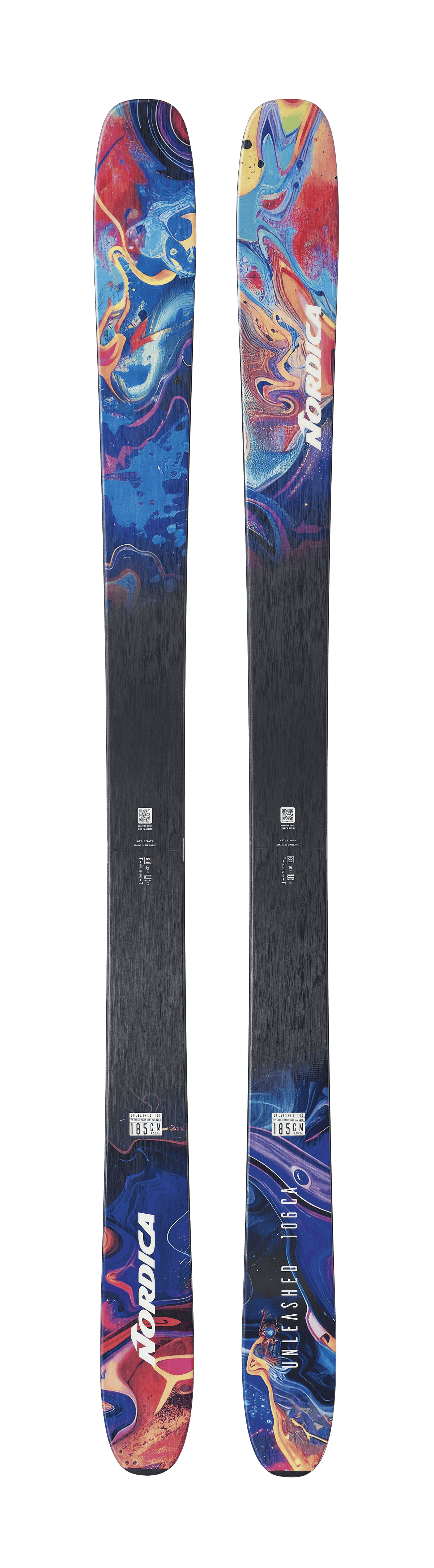 Nordica Unleashed 106 CA Red / Yellow