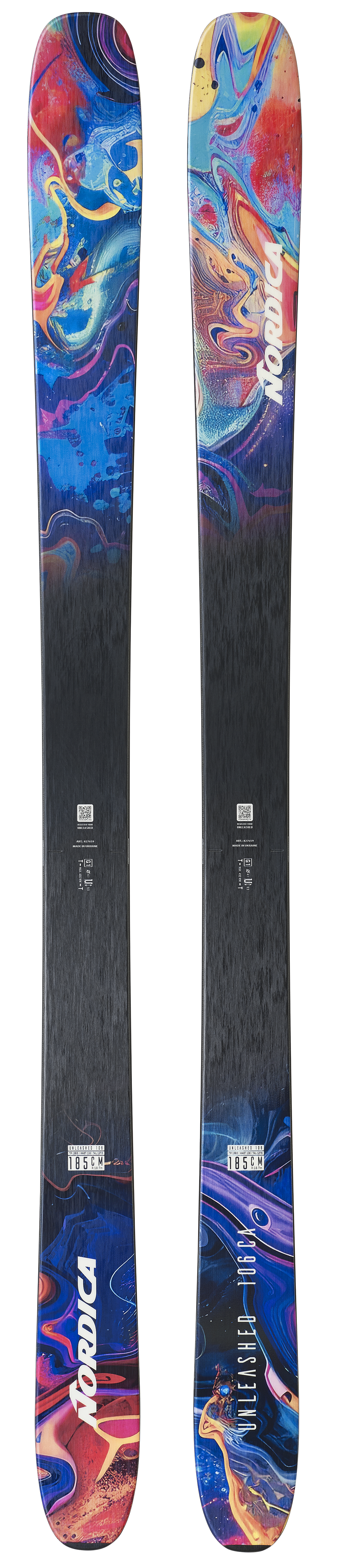 Nordica Unleashed 106 CA Red / Yellow