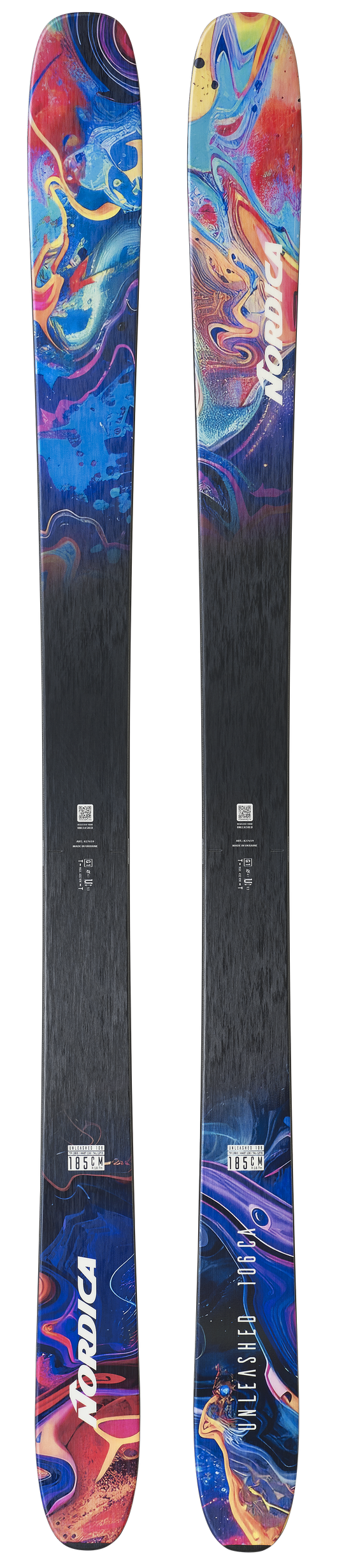 Nordica Unleashed 106 CA Red / Yellow