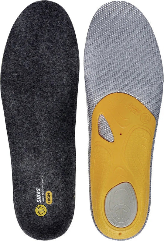 Sidas 3 Feet Merino Drop-In Footbed - High arch