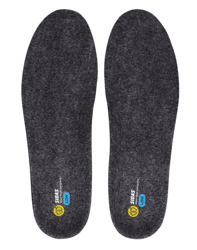 Sidas 3 Feet Merino Drop-In Footbed - Low arch