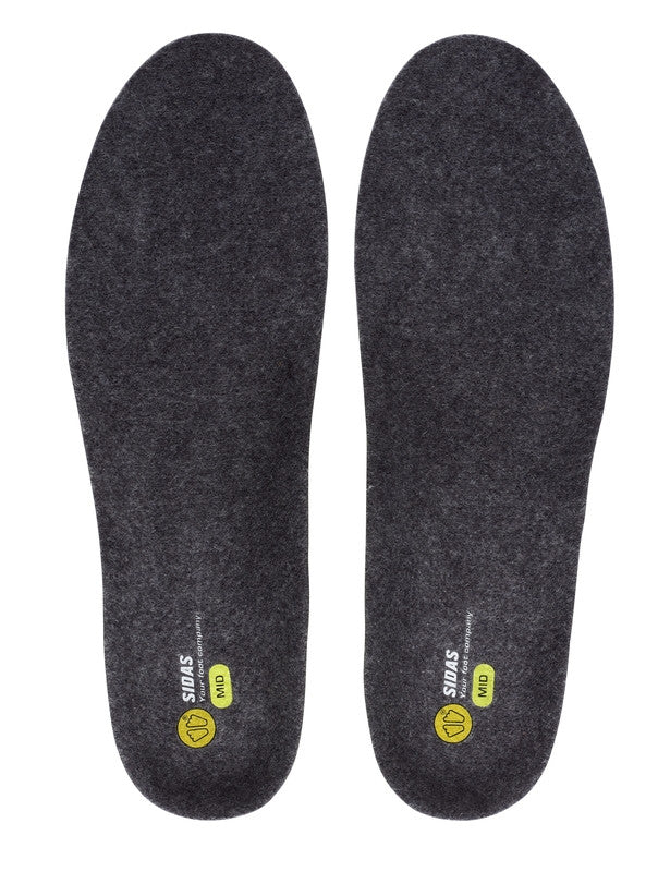 Sidas 3 Feet Merino Drop-In Footbed - Mid arch