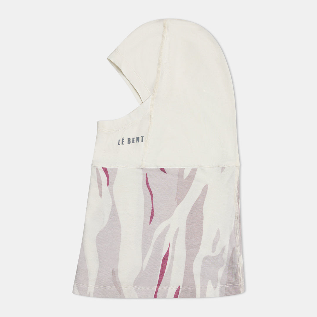 Le Bent Double Up Balaclava Pearl Snow Gum