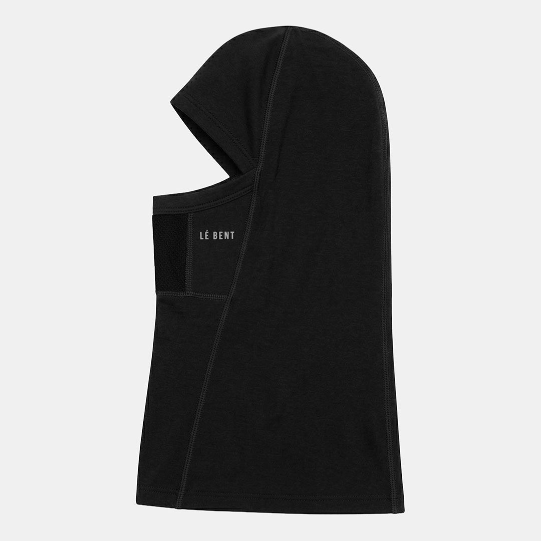 Le Bent Midweight Mesh Balaclava Black