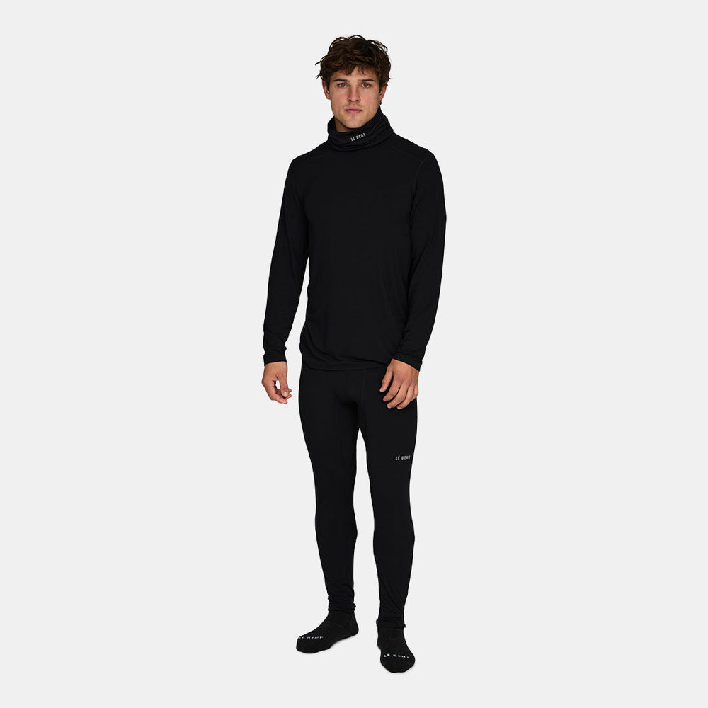 Le Bent Midweight Neck Gaiter Black