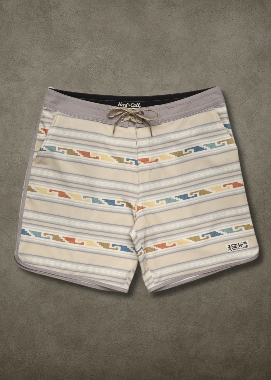 Howler Brothers Bruja Board Shorts SS26 Temple Tracks/Sand 38
