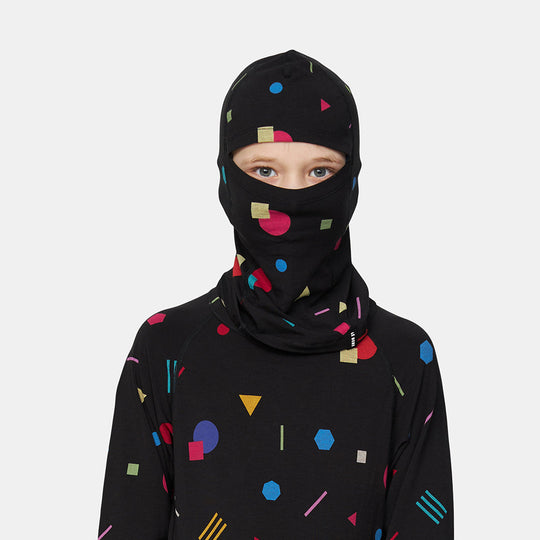 Le Bent Kids Confetti Midweight Balaclava