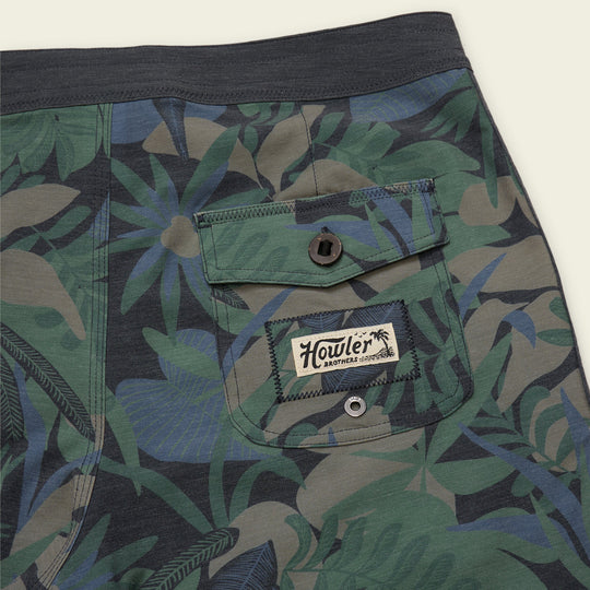 Howler Brothers Bruja Board Shorts SS26 Tropical Dimension/Antique Black 34