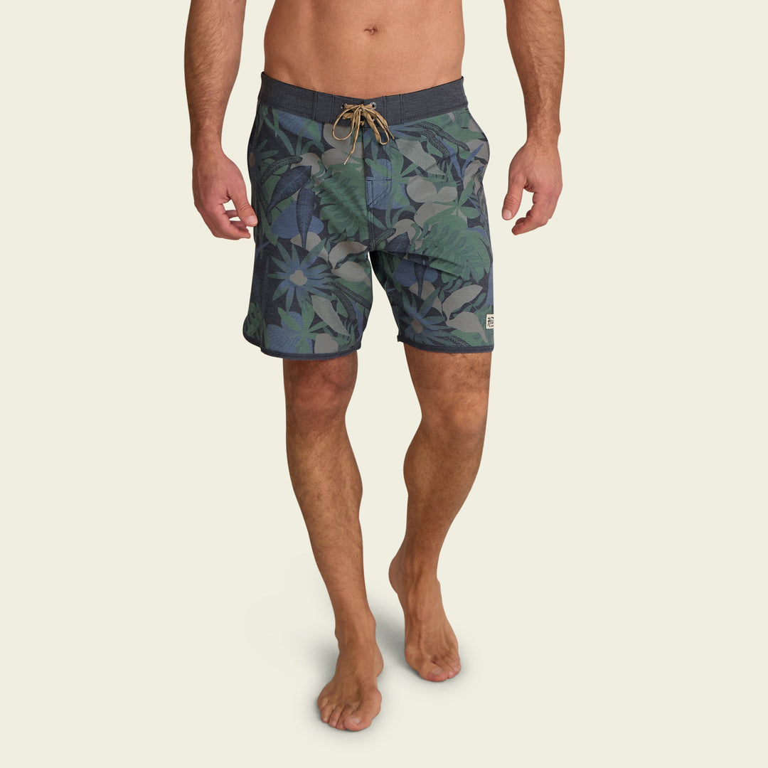 Howler Brothers Bruja Board Shorts SS26 Tropical Dimension/Antique Black 30