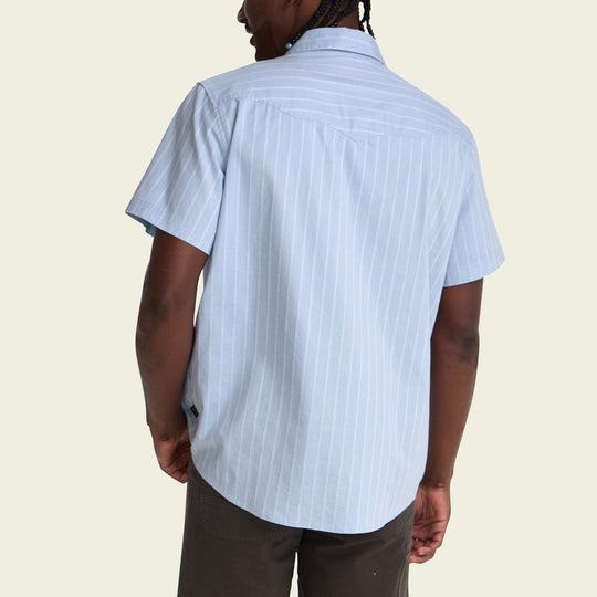 Crosscut Deluxe Shortsleeve Shirt Surfbird / Sky Oxford Dobby