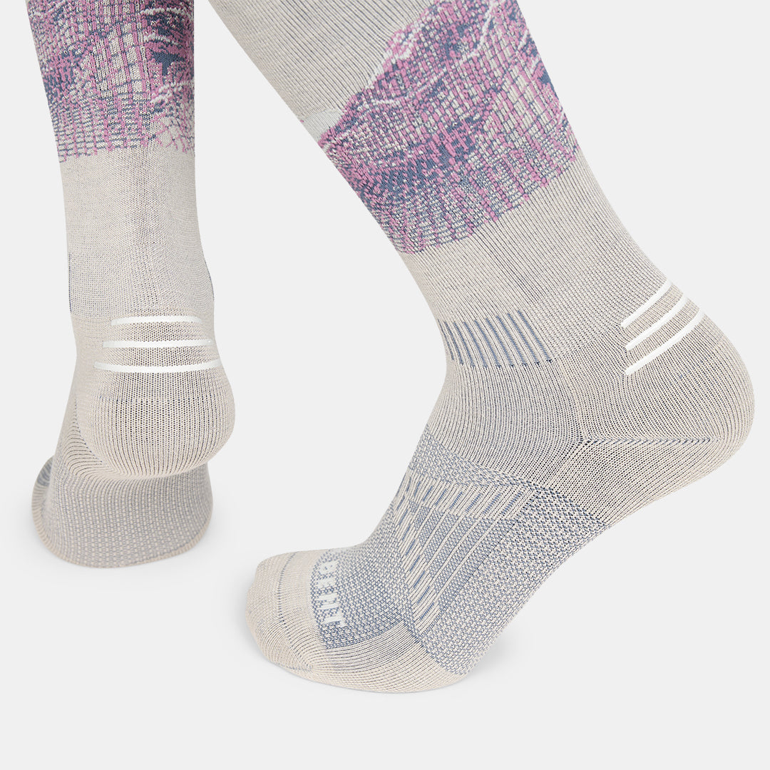 Le Bent Elyse Saugstad Pro Series Zero Cushion Snow Sock 25/26