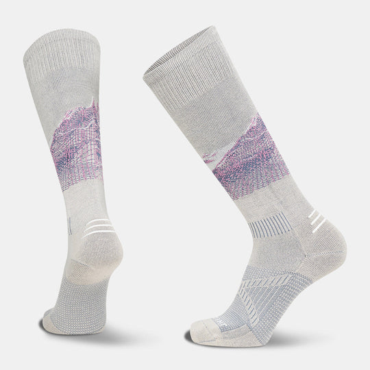 Le Bent Elyse Saugstad Pro Series Zero Cushion Snow Sock 25/26