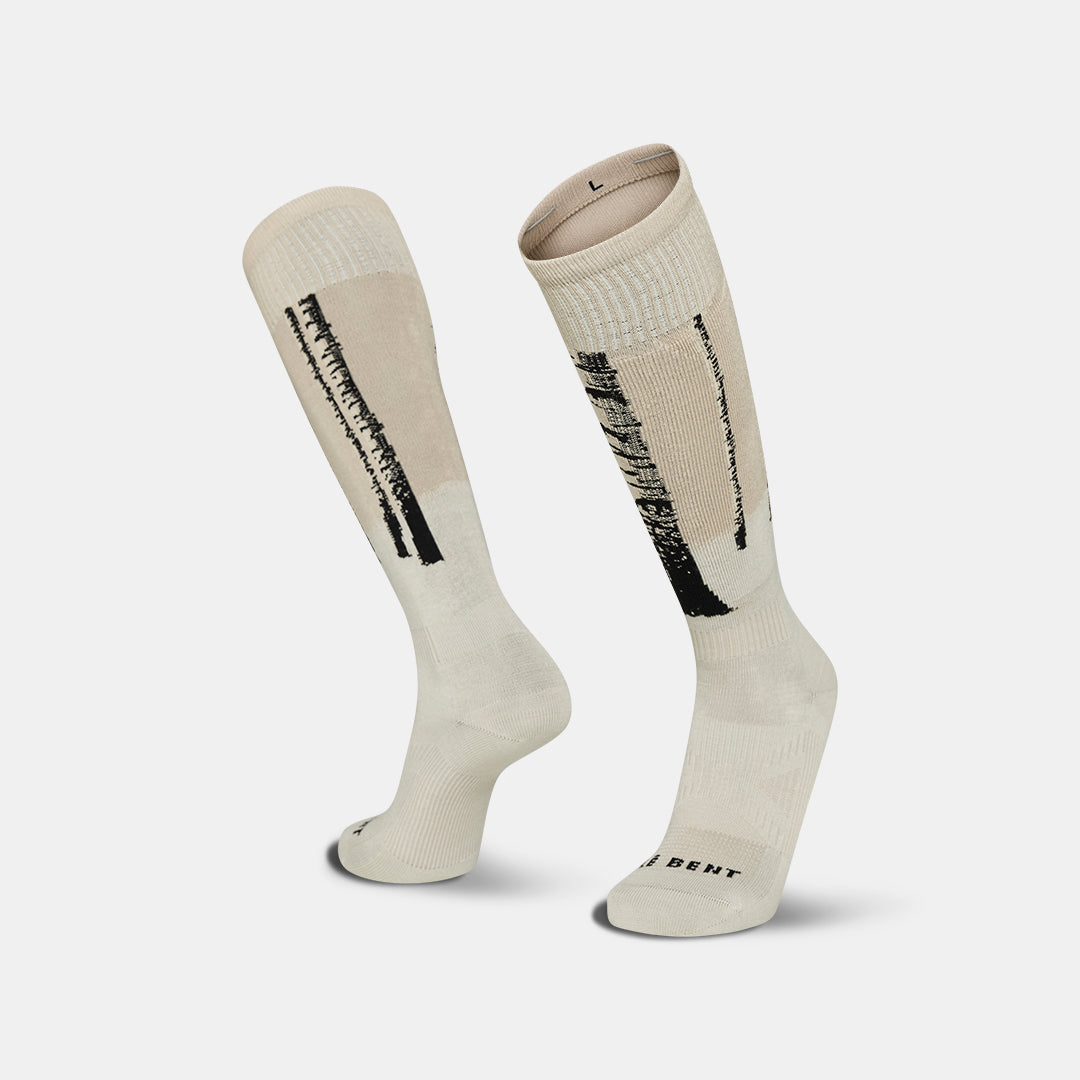 Le Bent Nikolai Schirmer Pro Series Targeted Cushion Snow Sock Pearl