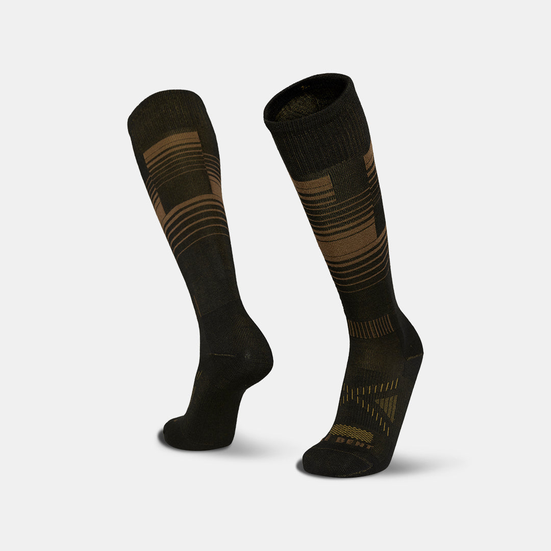 Le Bent Zero Cushion Tetrix Snow Sock Black