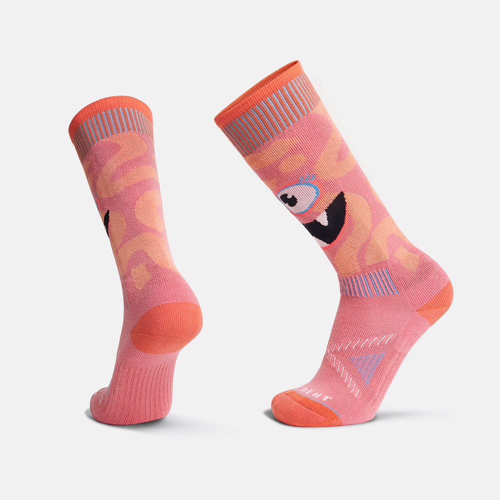 Le Bent Monster Party Light Snow Sock