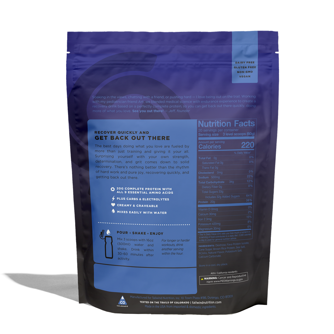 Tailwind Recovery Mix 42oz Bag