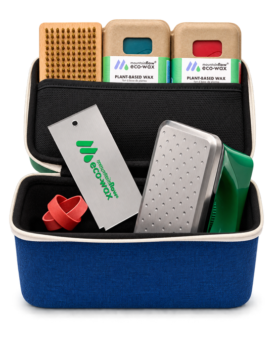mountainFLOW eco-wax Wax Kit, Blue Square