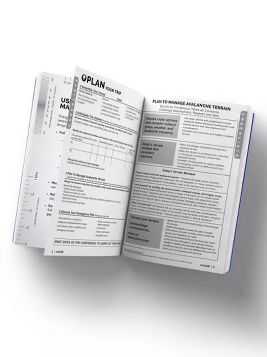 AIARE Backcountry Decision-Making Field Book 2024