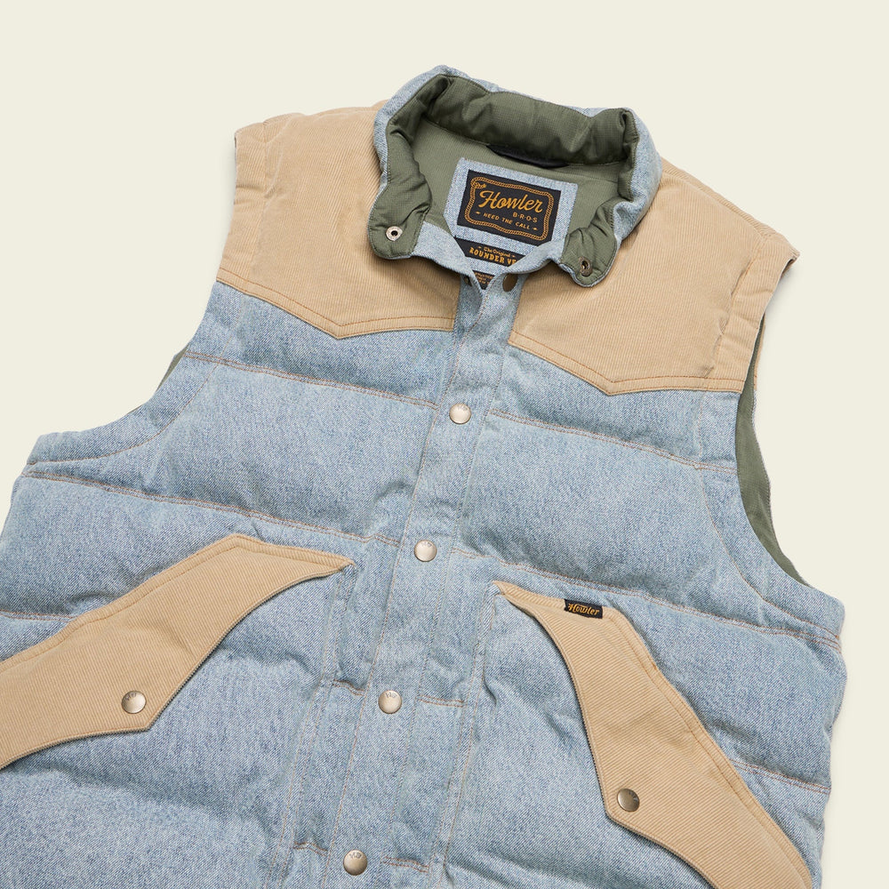 Denim Rounder Vest 25/26