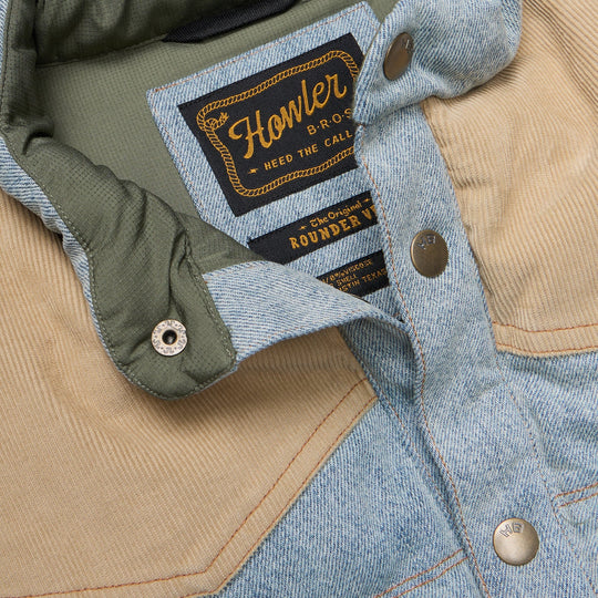 Denim Rounder Vest 25/26