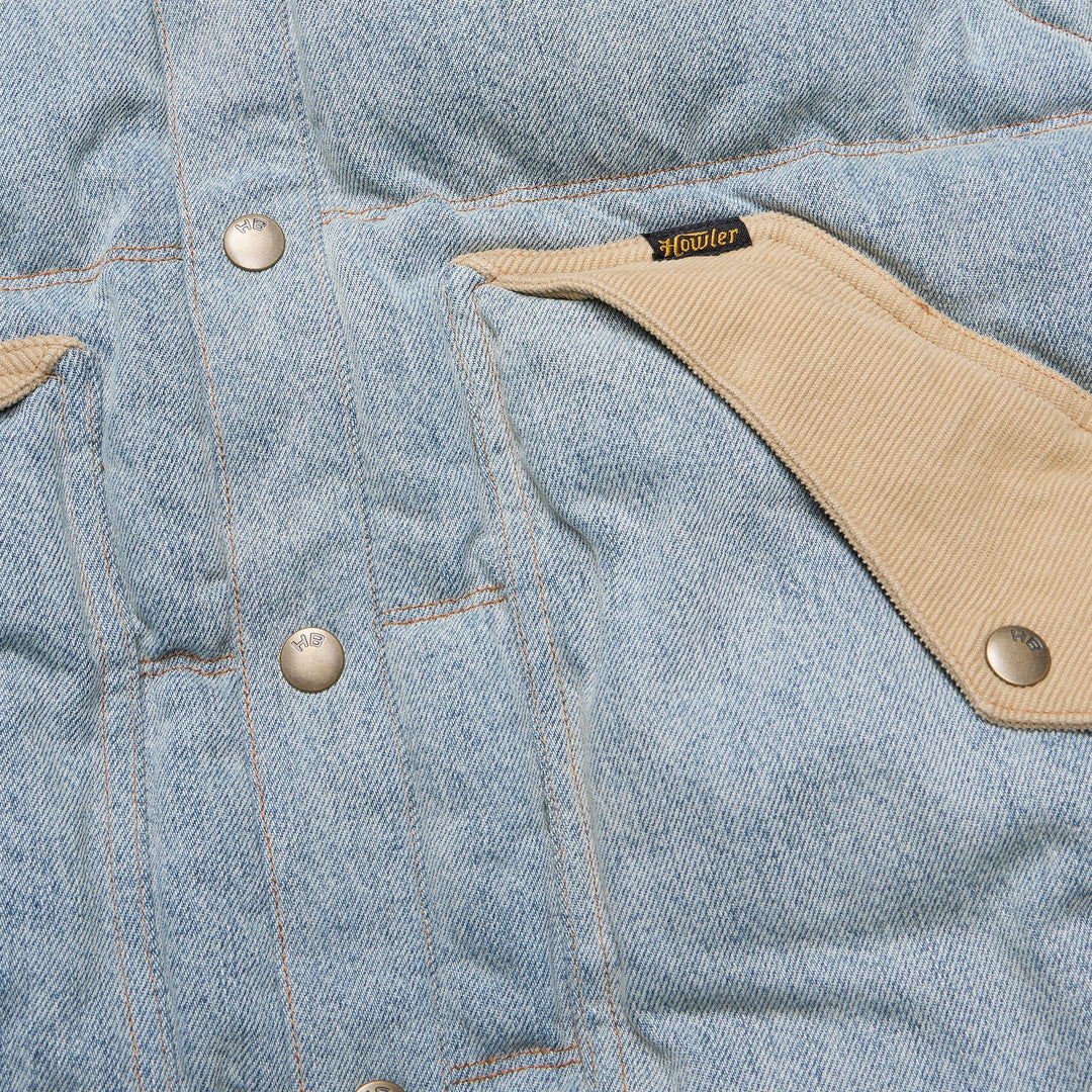 Denim Rounder Vest 25/26