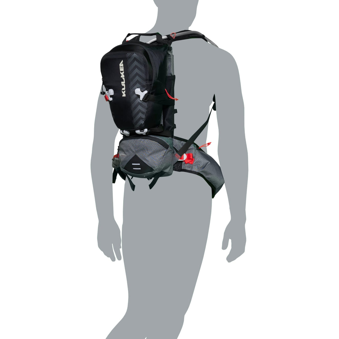 Outermost Hydration Pack Grey/Red