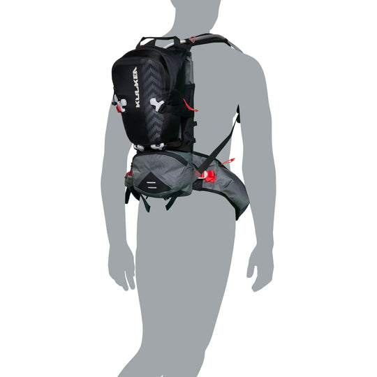 Outermost Hydration Pack Grey/Red
