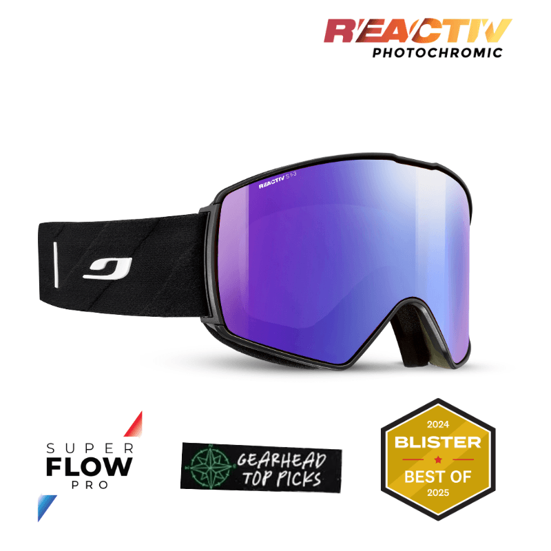 Julbo Launcher Black REACTIV 1-3 High Contrast
