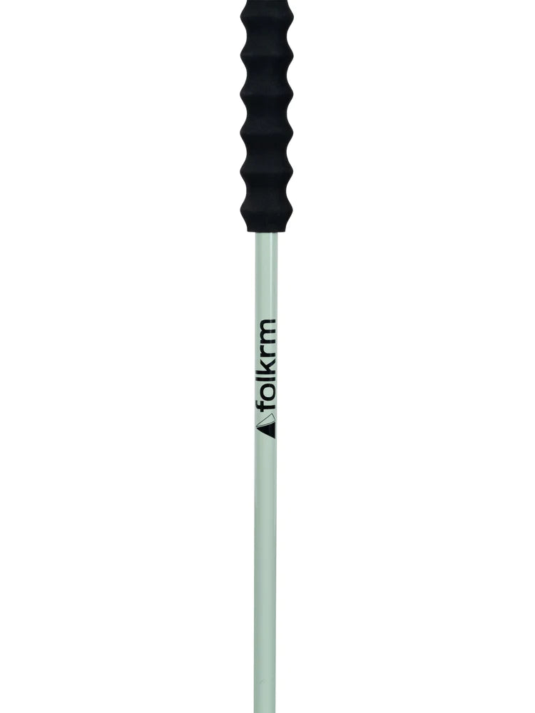 Folkrm Wyeast Ski Poles  Onyx Black 115