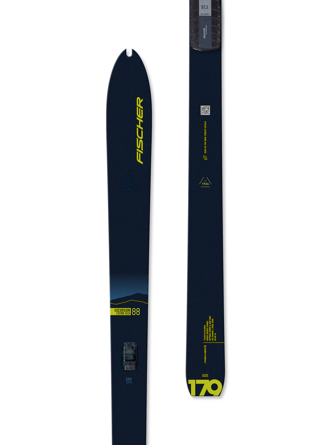 Fischer Excursion 88 Crown/Dual Skin Xtralite 26/27