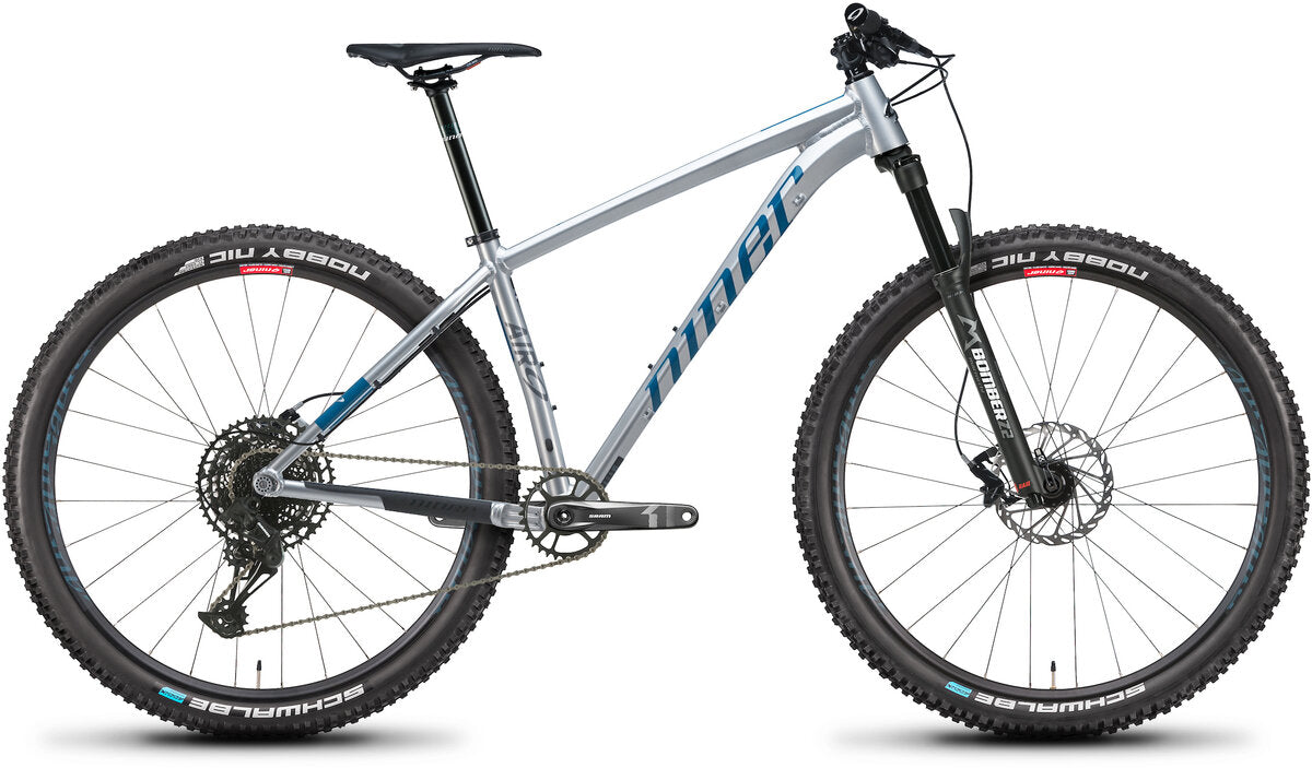 Air 9 2 Star Hard Tail Bike - In Box Silver/ Baja Blue L
