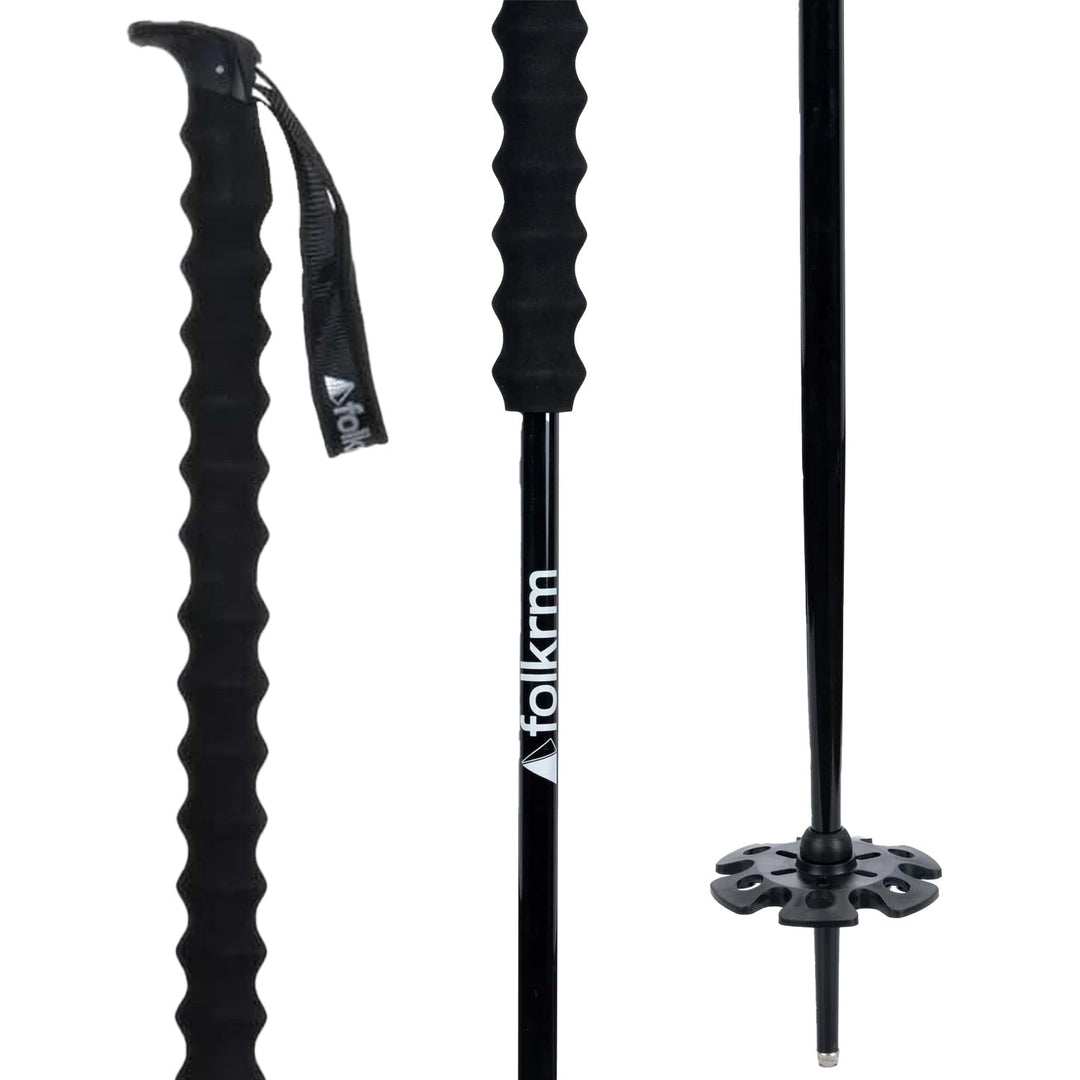 Wyeast Ski Poles Onyx Black