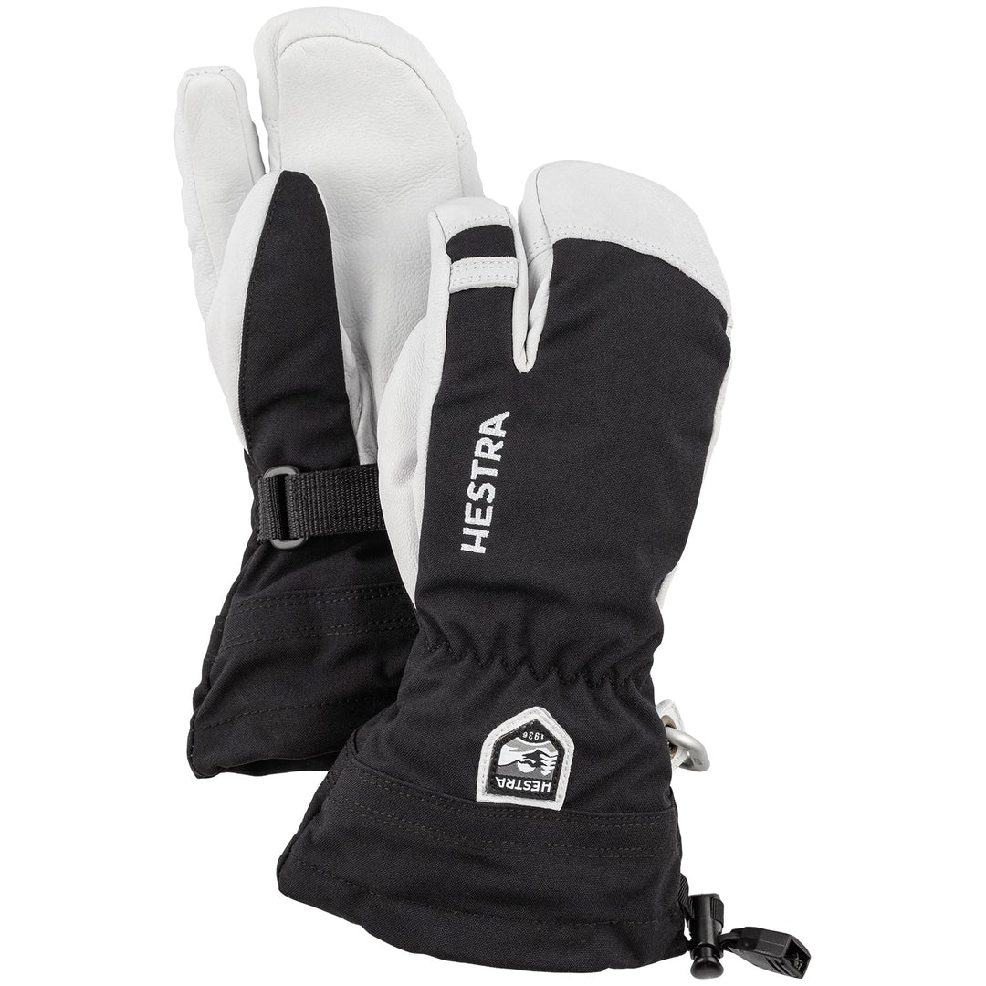 Hestra Heli Ski JR 3 Finger Black 3