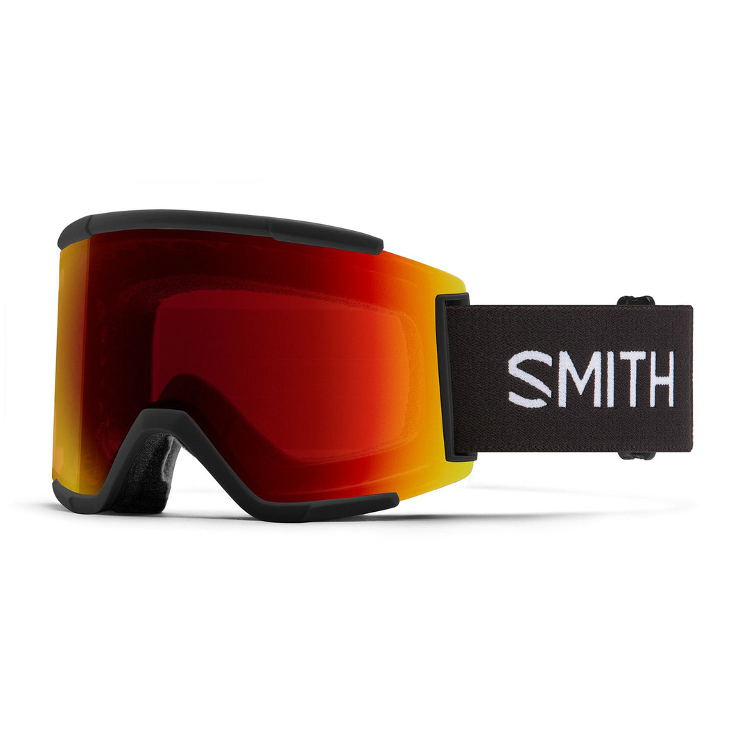 Smith Squad XL Black - Black/ChromaPop Sun Red Mirror+ChromaPop Storm Yellow Flash