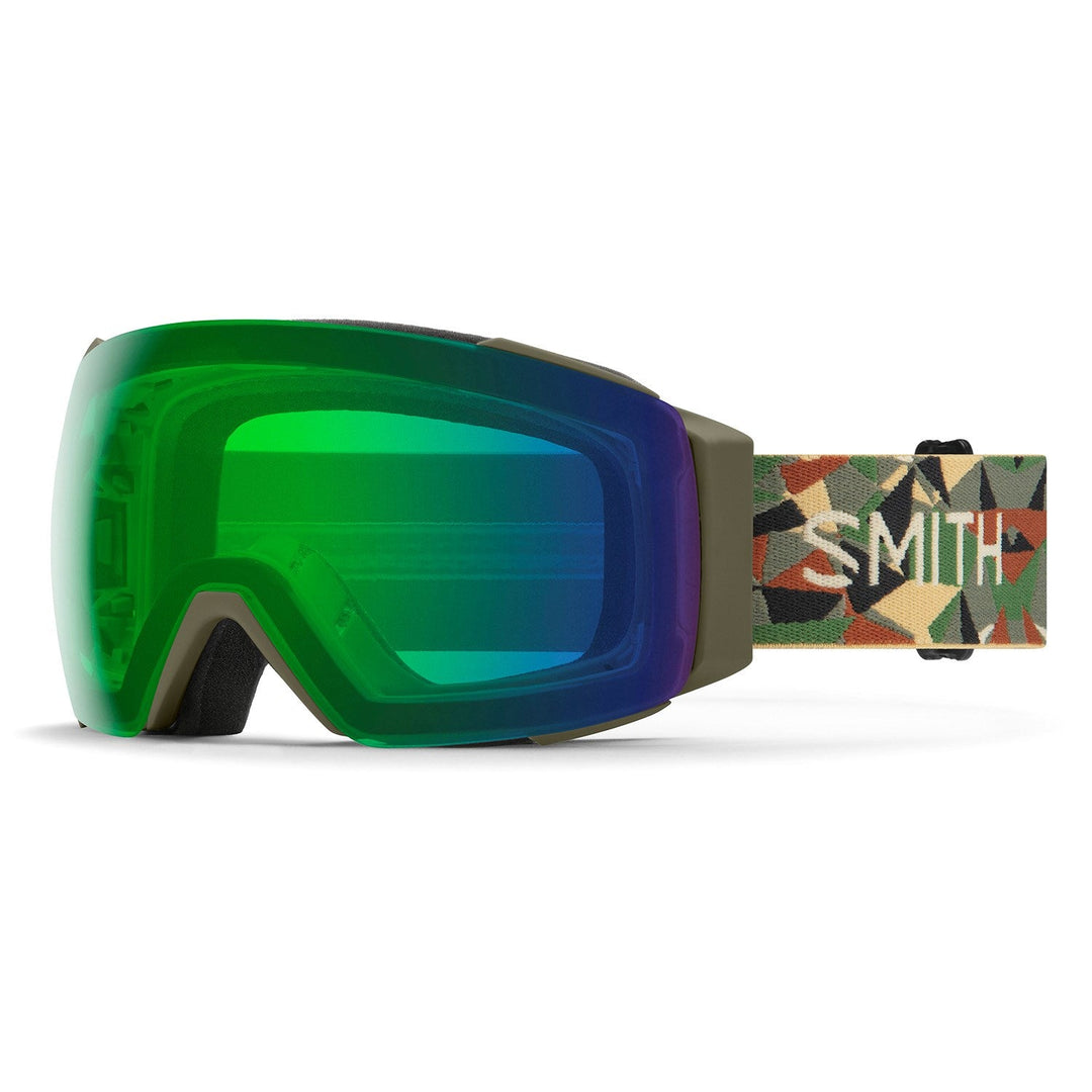 Smith I/O MAG Alder Geo Camo - Alder Geo Camo/ChromaPop Everyday Green Mirror+ChromaPop Storm Rose Flash