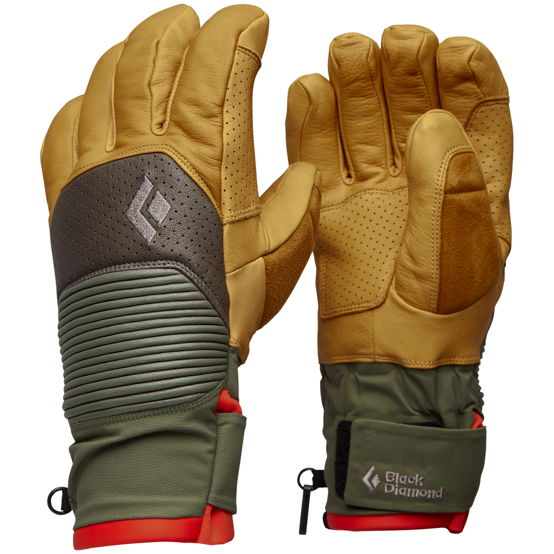 Black Diamond Impulse Gloves 22/23 Natural/ Walnut M - Natural/Walnut