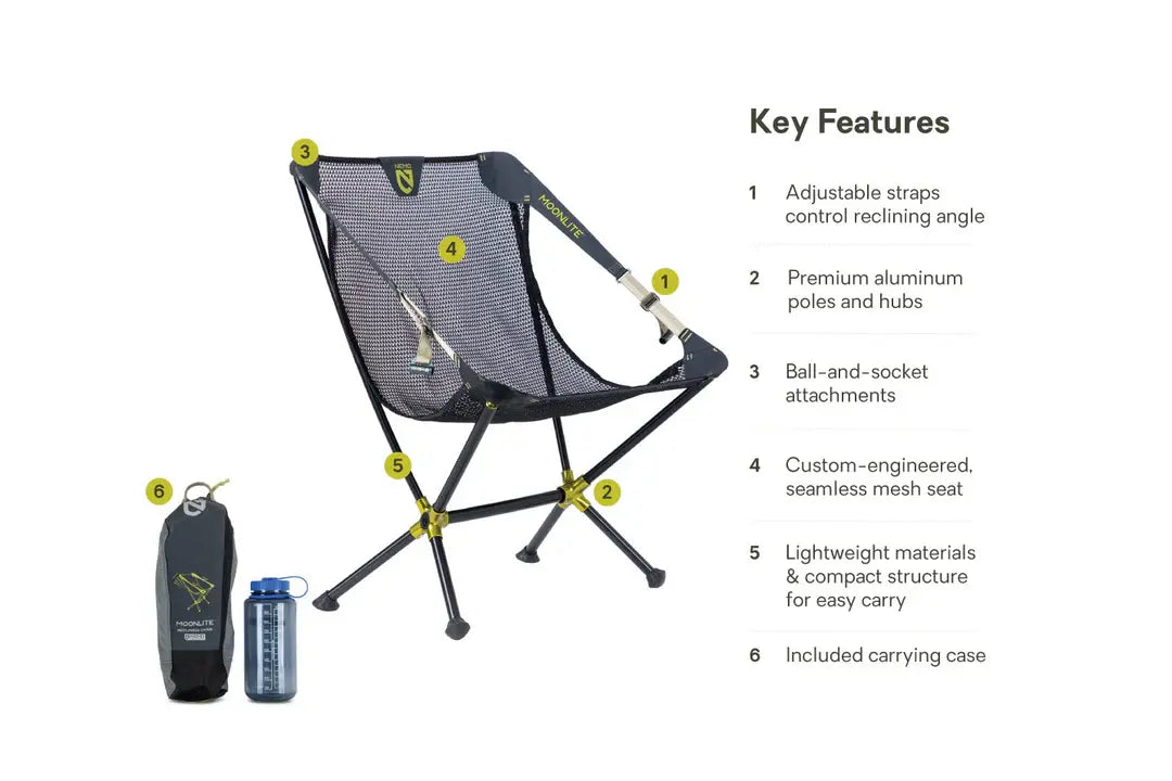 Nemo Moonlite Reclining Camp Chair