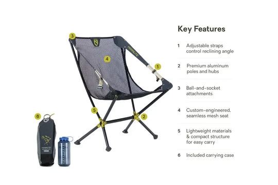 Nemo Moonlite Reclining Camp Chair