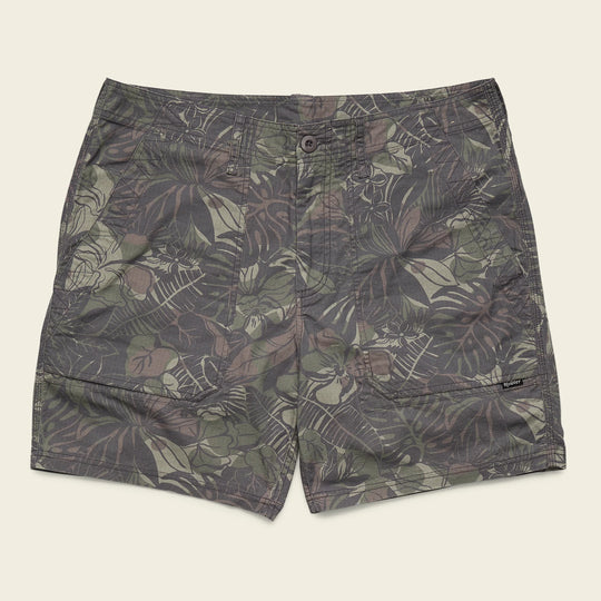 Howler Brothers Quonset Camp Shorts SS26 Tropic Noir / Antique Black 36