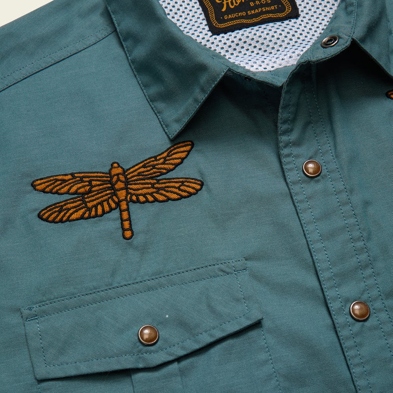 Howler Brothers Gaucho Snapshirt SS26 Enter the Dragons M