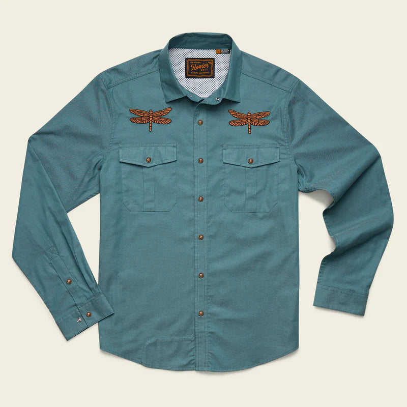 Howler Brothers Gaucho Snapshirt SS26 Enter the Dragons M