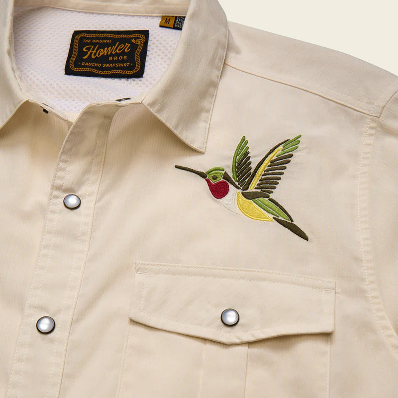 Howler Brothers Gaucho Snapshirt SS26 Enter the Dragons M