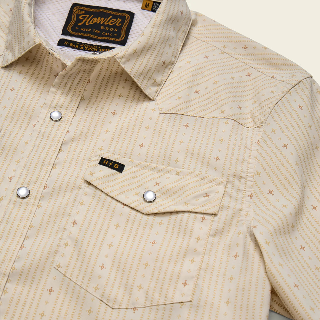 Howler Brothers H Bar B Tech Longsleeve SS26 Supernova Stripe / Leche L