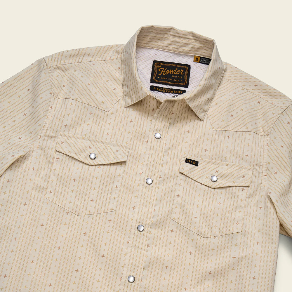 Howler Brothers H Bar B Tech Longsleeve SS26 Supernova Stripe / Leche L